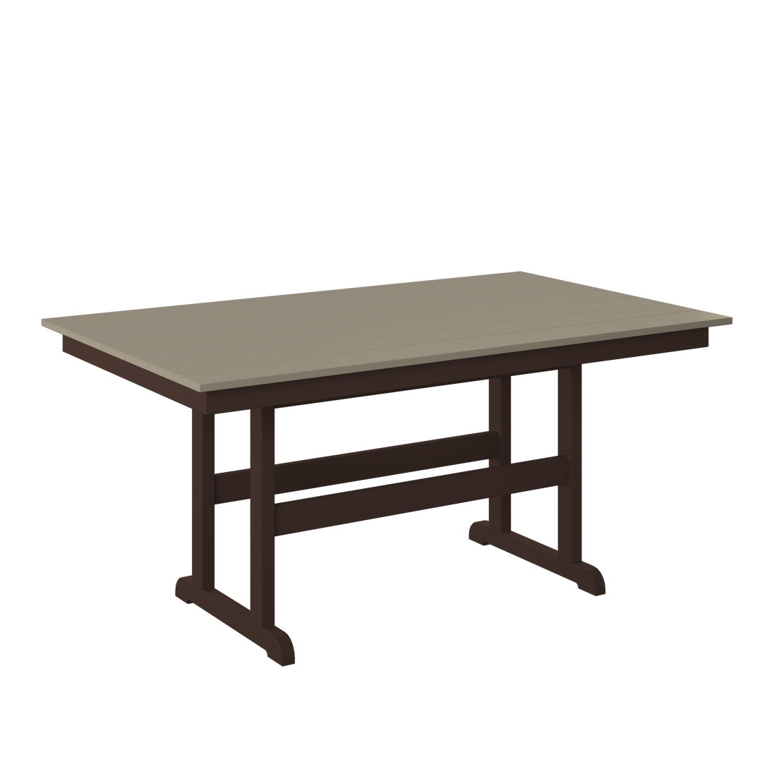 P19-R 33”x64” Dining Table